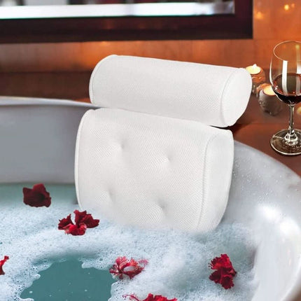 BathCloud™ Badkussen | Luxe nek- en hoofdsteun voor ultieme ontspanning