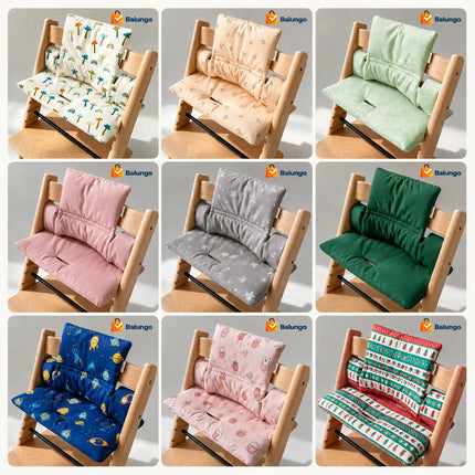 TippyCush™ Kinderstoelbekleding | Meer comfort tijdens het zitten, waterafstotend, wasbaar en passend op de Stokke® Tripp Trapp®