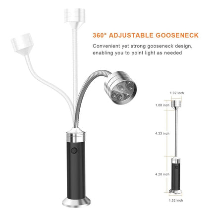 FlameLite™ Grilllamp | Perfect zicht tijdens barbecueën, kamperen en buiten koken