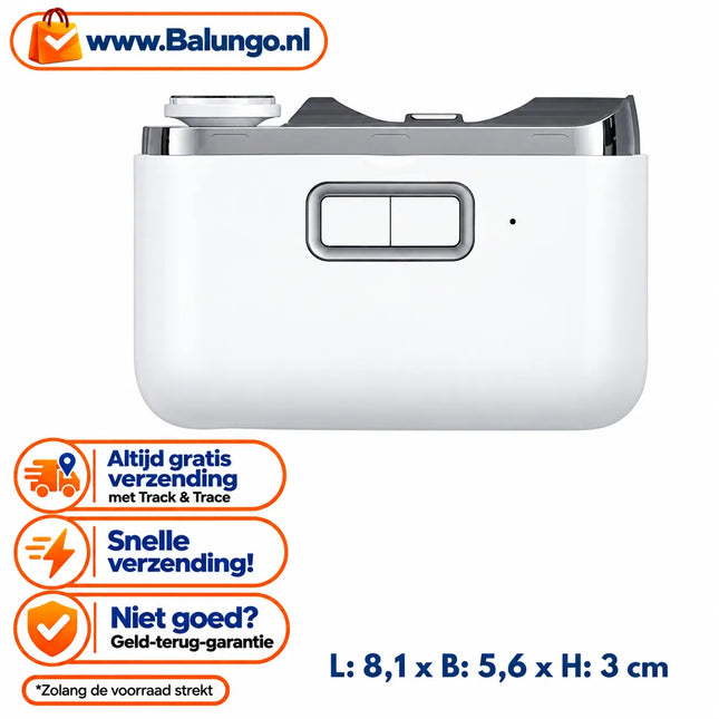 TrimEase™ Elektrische 2-in-1 nagelknipper en nagelvijl | Veilig, snel en moeiteloos mooie, gladde nagels!