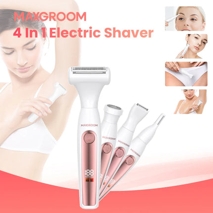 SilkTrim™ 4-in-1 Body Trimmer | Zijdezacht resultaat zonder irritatie, overal en altijd