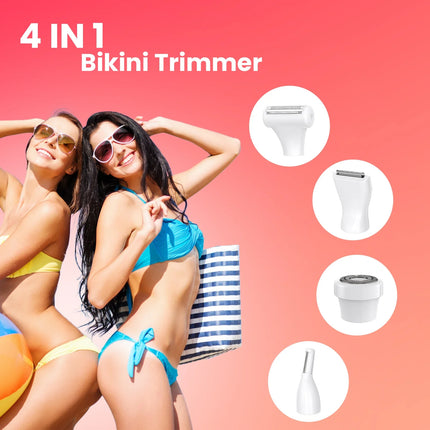 SilkTrim™ 4-in-1 Body Trimmer | Zijdezacht resultaat zonder irritatie, overal en altijd
