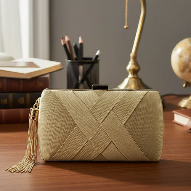 BellaVine™ Avondtas | Elegante satijnen clutch voor stijlvolle avonden en speciale momenten