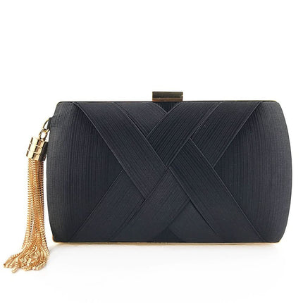 BellaVine™ Avondtas | Elegante satijnen clutch voor stijlvolle avonden en speciale momenten
