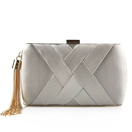 BellaVine™ Avondtas | Elegante satijnen clutch voor stijlvolle avonden en speciale momenten