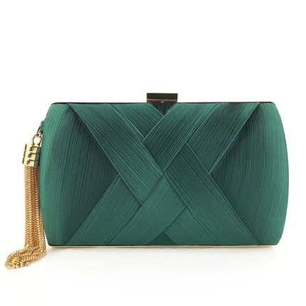 BellaVine™ Avondtas | Elegante satijnen clutch voor stijlvolle avonden en speciale momenten
