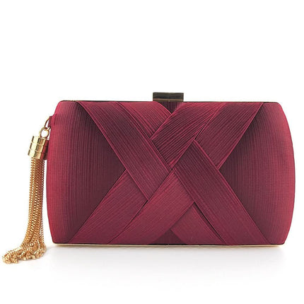 BellaVine™ Avondtas | Elegante satijnen clutch voor stijlvolle avonden en speciale momenten