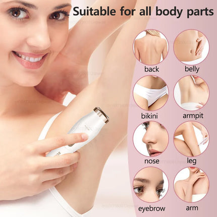 SilkShave™ Dames Scheertrimmer | Glad, snel en comfortabel ontharen