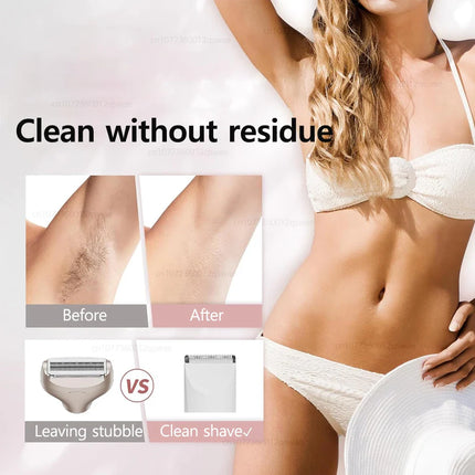 SilkShave™ Dames Scheertrimmer | Glad, snel en comfortabel ontharen