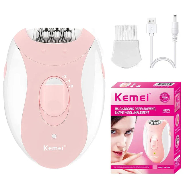 SmoothGlow™ Dames Epilator | Comfortabel en effectief ontharen voor gezicht en lichaam