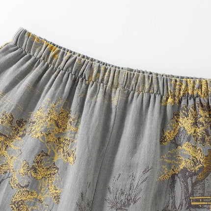 PaintDrape™ Kimono Pyjamaset | Ontspan in stijl met ultiem comfort en elegantie