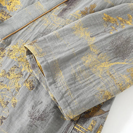 PaintDrape™ Kimono Pyjamaset | Ontspan in stijl met ultiem comfort en elegantie