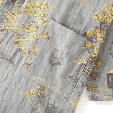 PaintDrape™ Kimono Pyjamaset | Ontspan in stijl met ultiem comfort en elegantie
