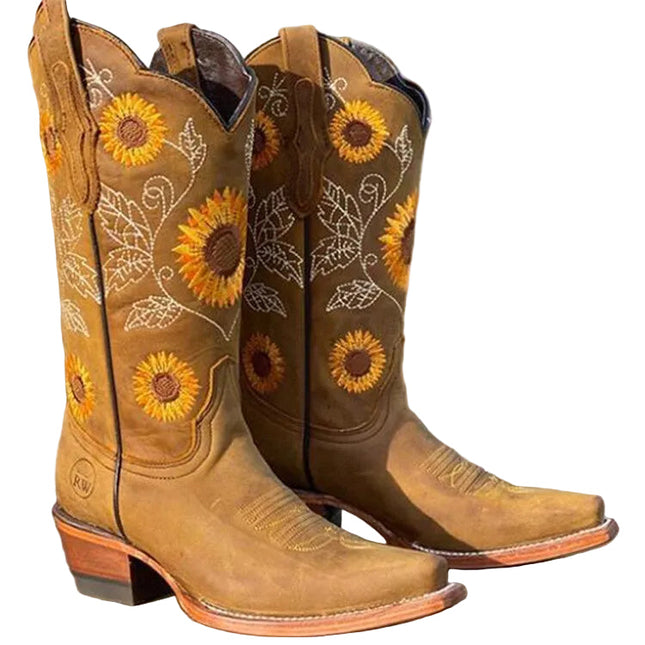 Mira™ Dames Laarzen Boho Chic | Unieke stijl en comfort voor een vrije, creatieve look
