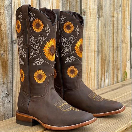 Mira™ Dames Laarzen Boho Chic | Unieke stijl en comfort voor een vrije, creatieve look