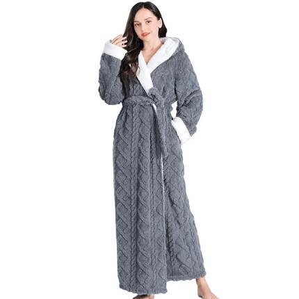 CozyHood™ Badjas | Ultieme warmte en comfort voor ontspannen momenten thuis
