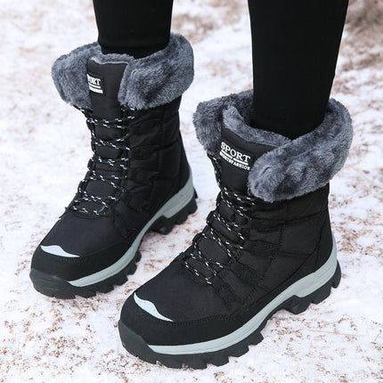 SnowStep™ Dames Snowboots | Comfortabele en Warme Voering voor Koude Dagen