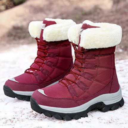 SnowStep™ Dames Snowboots | Comfortabele en Warme Voering voor Koude Dagen