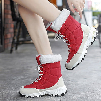 SnowStep™ Dames Snowboots | Comfortabele en Warme Voering voor Koude Dagen