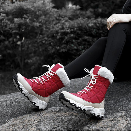 SnowStep™ Dames Snowboots | Comfortabele en Warme Voering voor Koude Dagen