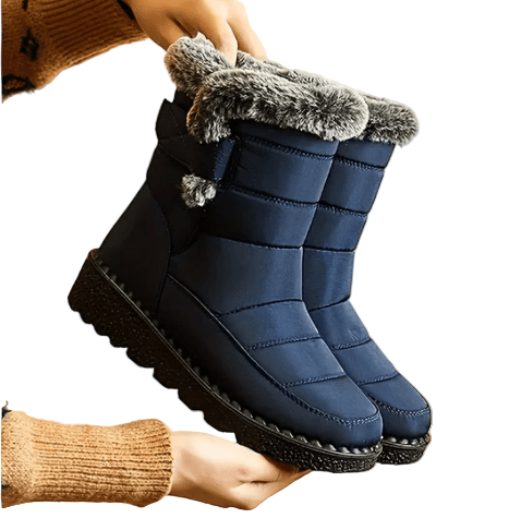SnowStep™ Dames Winterlaarzen | Waterdicht en antislip voor veilige winterdagen