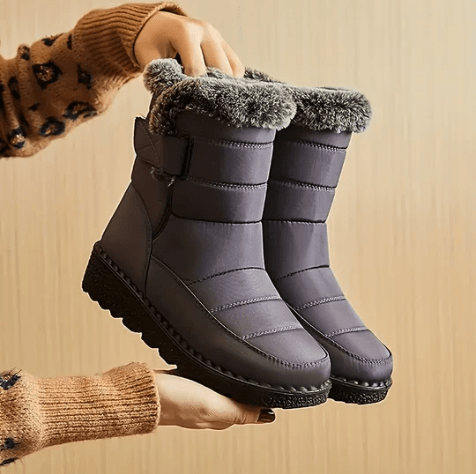 SnowStep™ Dames Winterlaarzen | Waterdicht en antislip voor veilige winterdagen