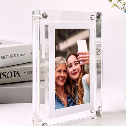 MemoryFrame™ Digitale Fotolijst Acryl | Breng je mooiste herinneringen tot leven in beeld en video