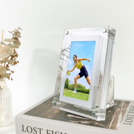 MemoryFrame™ Digitale Fotolijst Acryl | Breng je mooiste herinneringen tot leven in beeld en video
