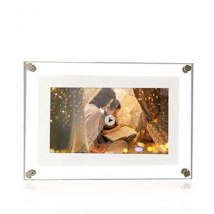 MemoryFrame™ Digitale Fotolijst Acryl | Breng je mooiste herinneringen tot leven in beeld en video