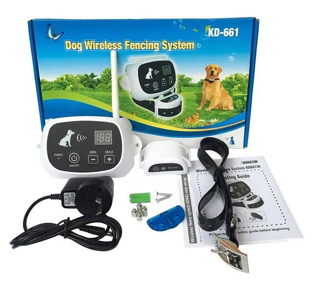 HaloGuard™ Draadloos Hondenomheiningssysteem | Veilige vrijheid voor je hond zonder hekken