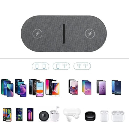 ChargeDock™ Laadstation | Draadloos en supersnel opladen voor al je devices