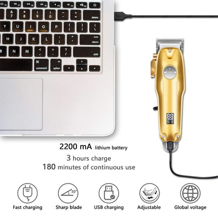 TrimMaxx Pro™ 3-in-1 Tondeuse | Professioneel trimmen, scheren en contouren in één apparaat