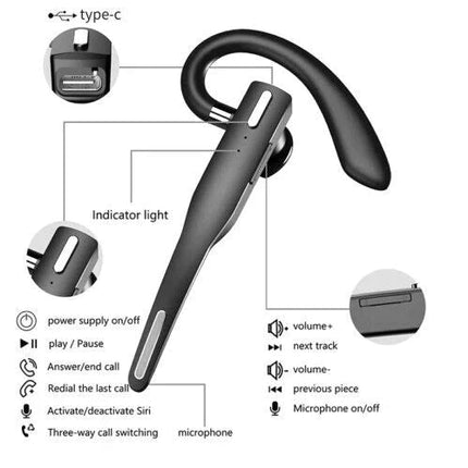 RoadMic Pro™ Bluetooth Headset | Kristalheldere gesprekken en ultiem comfort voor werk en onderweg
