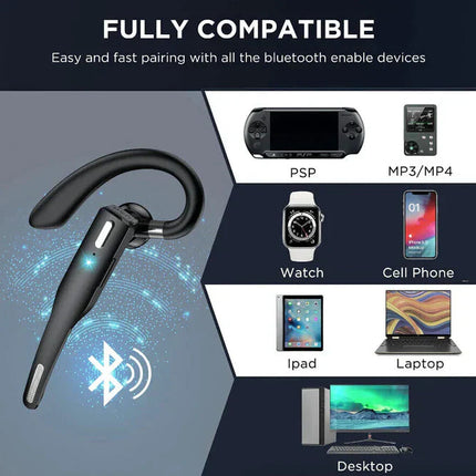RoadMic Pro™ Bluetooth Headset | Kristalheldere gesprekken en ultiem comfort voor werk en onderweg