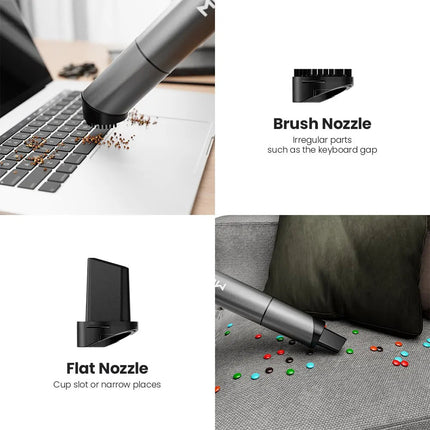 AirPro Mini™ Draadloze Handstofzuiger | Krachtig reinigen in een compact en ultralicht design