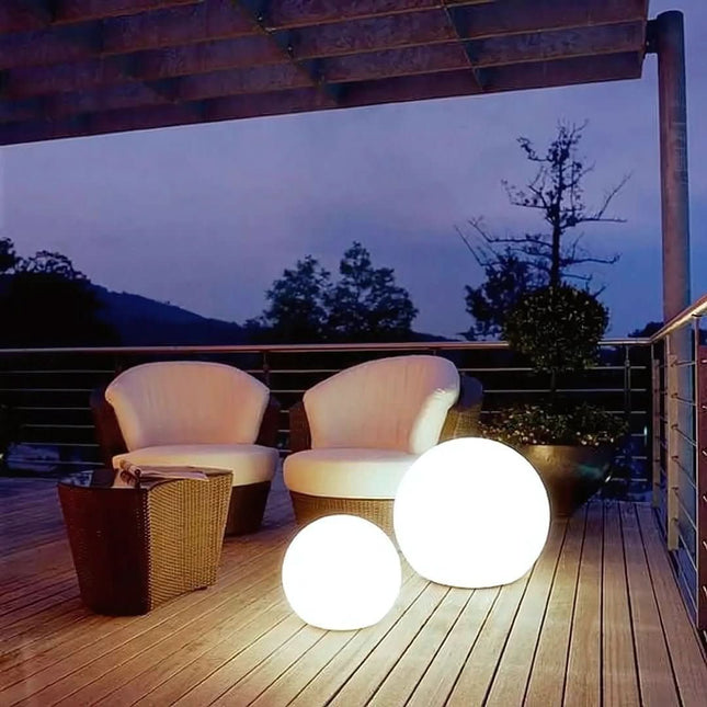 GlowGlobe™ LED-bollamp | Creëer sfeer binnen en buiten met één druk op de knop