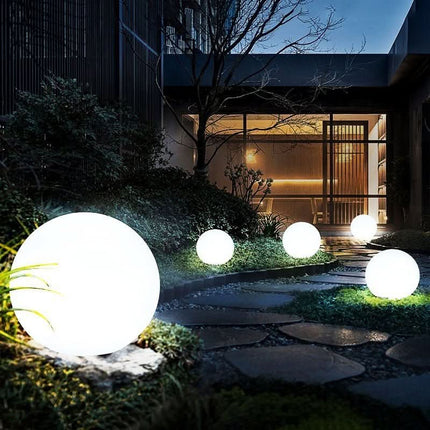 GlowGlobe™ LED-bollamp | Creëer sfeer binnen en buiten met één druk op de knop