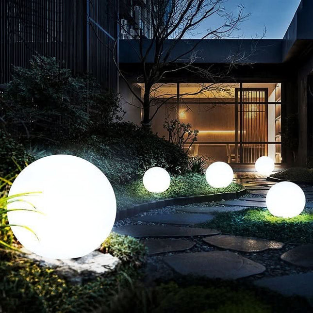 GlowGlobe™ LED-bollamp | Creëer sfeer binnen en buiten met één druk op de knop