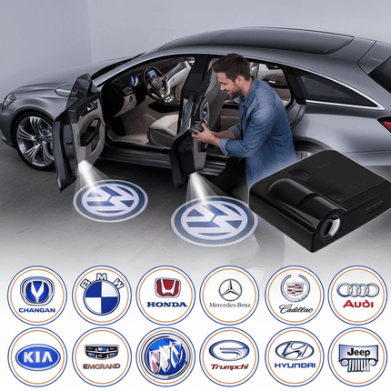 LumiDoor™ LED Projector | Geef je auto een luxe uitstraling bij elke deuropening
