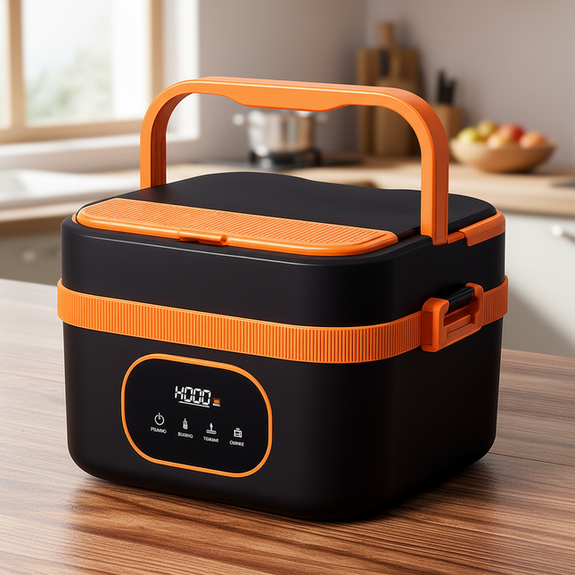 HeatBox™ Draadloze Lunchbox | Geniet overal van een warme maaltijd zonder magnetron