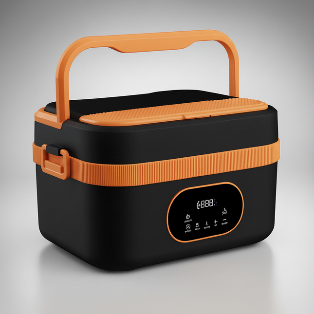 HeatBox™ Draadloze Lunchbox | Geniet overal van een warme maaltijd zonder magnetron
