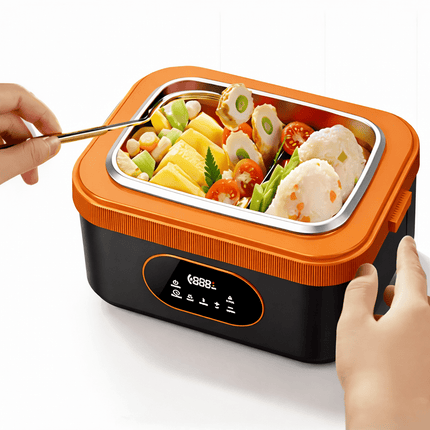 HeatBox™ Draadloze Lunchbox | Geniet overal van een warme maaltijd zonder magnetron