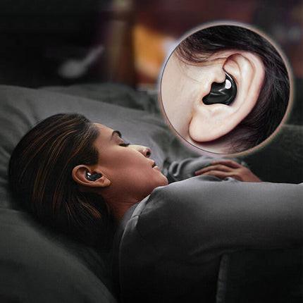 SleepSound™ Draadloze Mini Oordopjes | Ultiem comfort en rustgevende audio, dag en nacht
