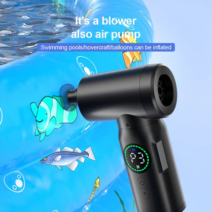 AirClean™ 2-in-1 Luchtzuiger en Blazer | Krachtig reinigen en stofvrij maken in één compact apparaat