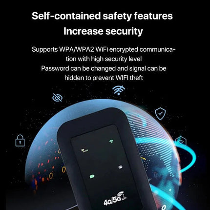 GoNet™ Draagbare 5G WiFi-router | Supersnel internet, altijd en overal