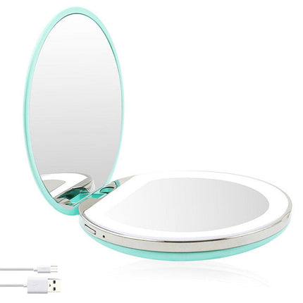 GlowMirror™ Draagbare Make-up Spiegel | Altijd perfect zicht, waar je ook bent