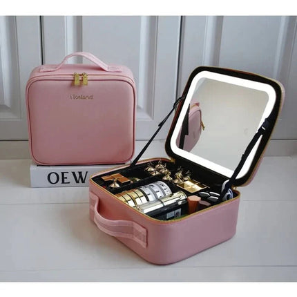 GlowCase™ Make-uptas | Altijd perfect je make-up bijwerken, waar je ook bent