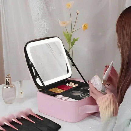 GlowCase™ Make-uptas | Altijd perfect je make-up bijwerken, waar je ook bent