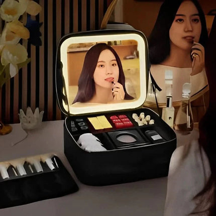 GlowCase™ Make-uptas | Altijd perfect je make-up bijwerken, waar je ook bent