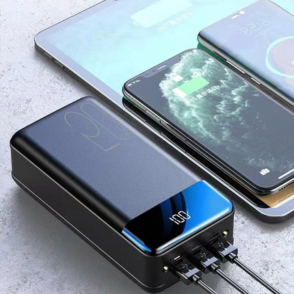 PowerCharge™ Draagbare Powerbank 100.000 mAh | Blijf nooit zonder stroom, waar je ook bent!